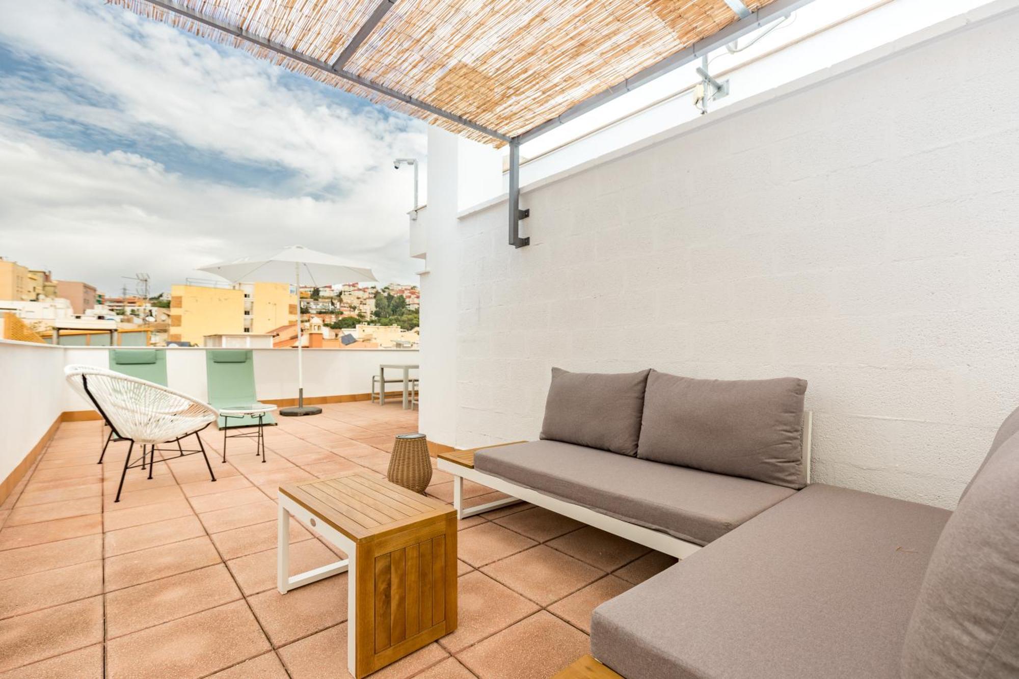 Teatro Suites Malaga City Flat Eksteriør bilde