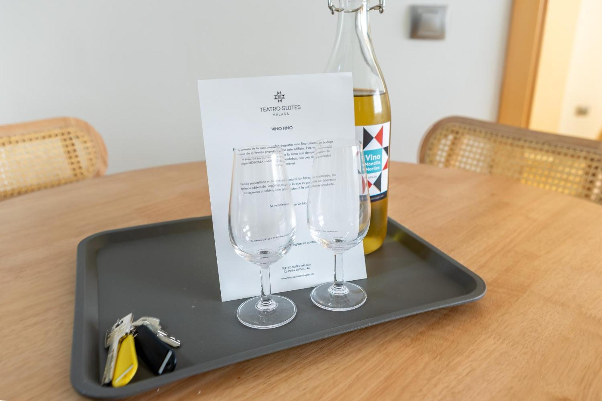Teatro Suites Malaga City Flat Eksteriør bilde